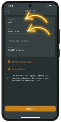 Enter your personal details